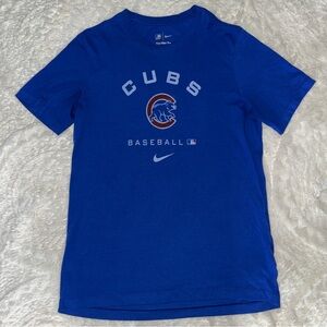 Nike mens Blue Cubs Baseball Tee